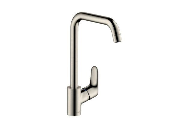 Baterie Hansgrohe Focus dřezová, otočná, nerez, 31820800