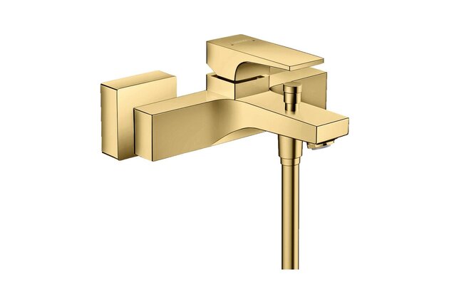Baterie Hansgrohe Metropol vanová nástěnná, zlatá lesk, 32540990