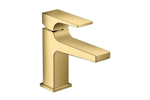 Baterie Hansgrohe Metropol umyvadlová stojánková, s výpustí, zlatá lesk, 32500990