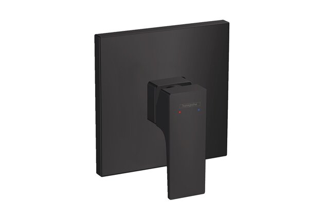 Baterie Hansgrohe Metropol sprchová podomítková, bez tělesa, černá mat, 32565670