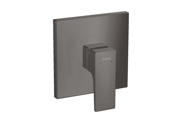 Baterie Hansgrohe Metropol sprchová podomítková, bez tělesa, černý chrom kartáčovaný, 32565340
