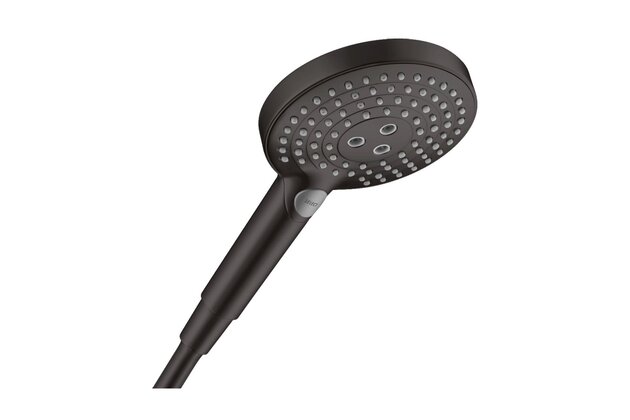 Ruční sprcha Hansgrohe Raindance Select S, 3jet, černá mat, 26530670