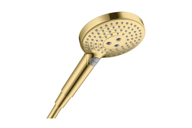 Ruční sprcha Hansgrohe Raindance Select S, 3jet, zlatá lesk, 26530990