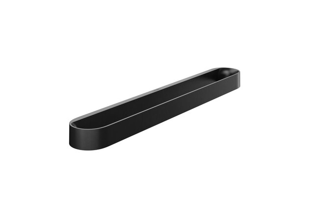 Lišta na ručník Hansgrohe Wallstoris, černá mat, 27926670