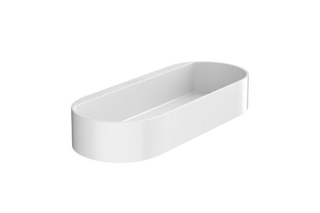 Odkládací košík Hansgrohe Wallstoris, bílá mat, 27913700