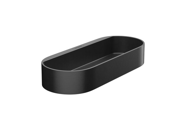 Odkládací košík Hansgrohe Wallstoris, černá mat, 27913670