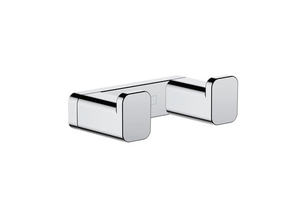Háček Hansgrohe AddStoris dvojitý, chrom, 41755000
