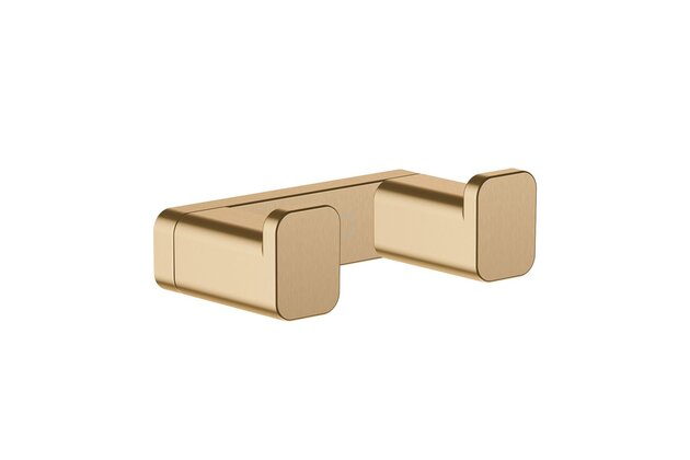 Háček Hansgrohe AddStoris dvojitý, bronz kartáčovaný, 41755140