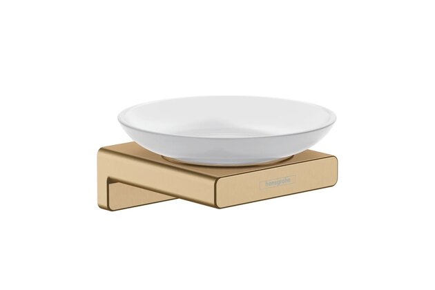 Mýdlenka Hansgrohe AddStoris, bronz kartáčovaný, 41746140