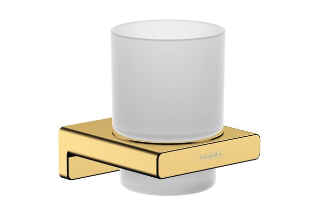 Držák kartáčků Hansgrohe AddStoris, zlatá lesk, 41749990