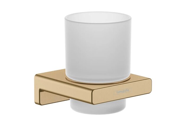 Držák kartáčků Hansgrohe AddStoris, bronz kartáčovaný, 41749140