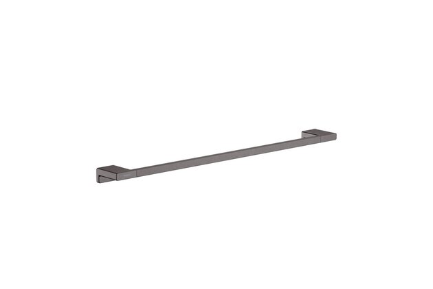 Držák ručníků Hansgrohe AddStoris, černý chrom kartáčovaný, 41747340