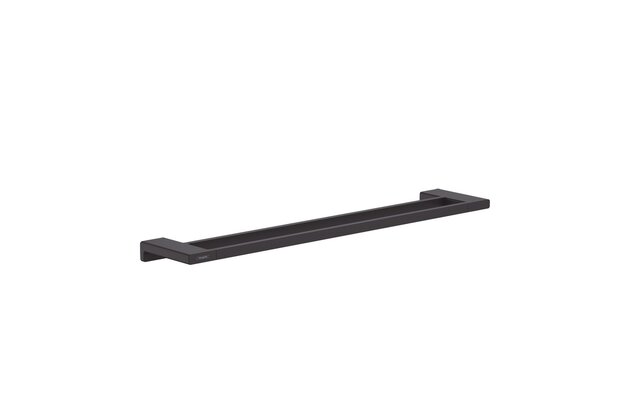 Držák ručníků Hansgrohe AddStoris dvojitý, černá mat, 41743670