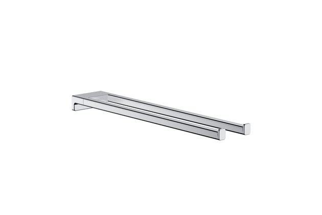 Držák ručníků Hansgrohe AddStoris dvojitý, chrom, 41770000