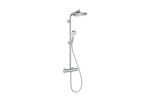 Sprchová souprava Hansgrohe Crometta S termostatická, 1jet, Showerpipe 240, chrom, 27267000