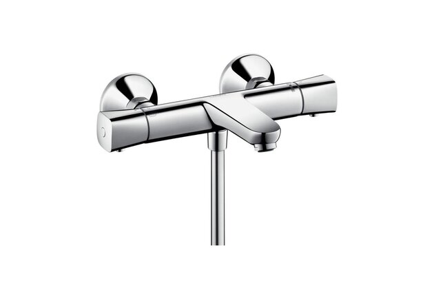 Baterie Hansgrohe Ecostat vanová nástěnná, termostatická, chrom, 13123000