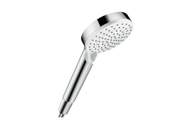 Ruční sprcha Hansgrohe Crometta Vario EcoSmart, chrom/bílá, 26332400