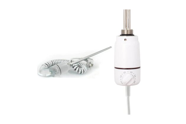 Topná tyč House Level GT, s termostatem 900 W, bílá, HGT0900BILK