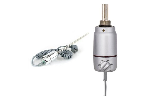 Topná tyč House Level GT, s termostatem 600 W, chrom mat, HGT0600CHMK