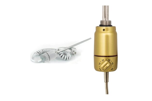 Topná tyč House Level GT, s termostatem 900 W, mosaz, HGT0900MOSK