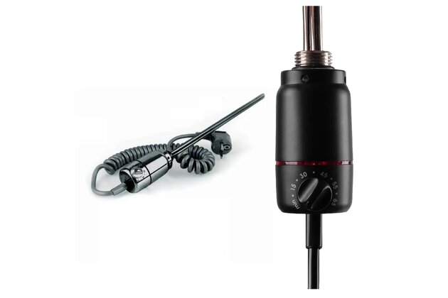 Topná tyč House Level GT, s termostatem 600 W, černá mat, HGT0600CEMK