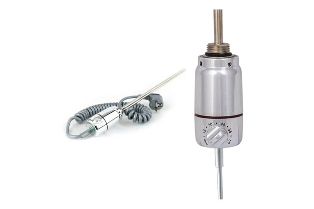 Topná tyč House Level GT, s termostatem 1200 W, chrom , HGT1200CHLK