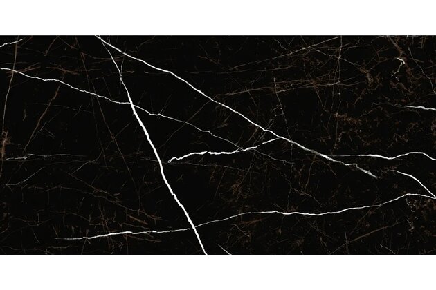 Dlažba JaSérie/EBS Marble premium selection marquina nero lesk rektifikovaná 60x120 MAR60120NE