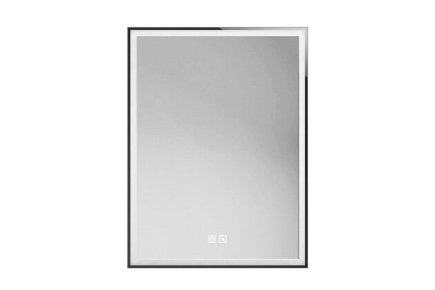 Zrcadlo Kielle Idolio 60, LED osvětlení a vyhřívání, chrom, 50324001