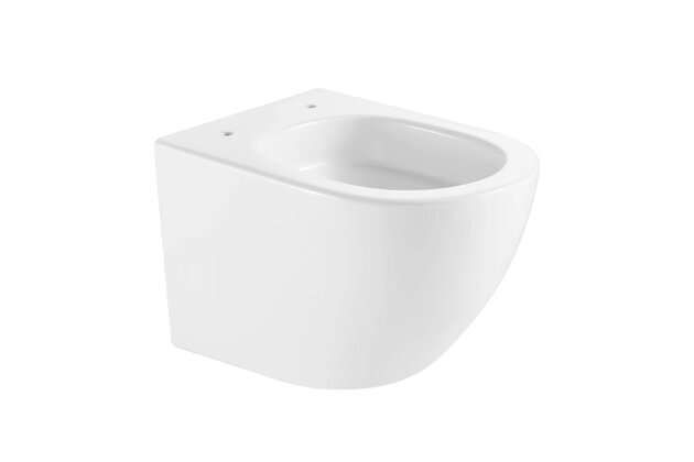 WC mísa Kielle Oudee závěsná, rimless, vortex, bílá, 30102010S