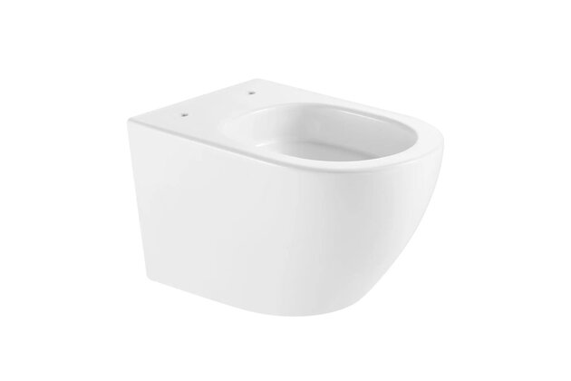 WC mísa Kielle Oudee závěsná, rimless+, vortex, bílá, 30102010