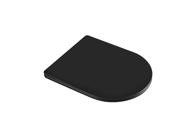 Sedátko Kielle  slim, softclose, easylock, černá mat, 30401034