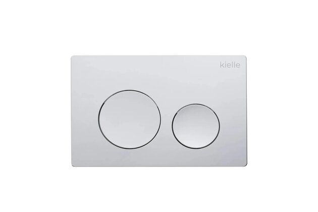 WC tlačítko Kielle Gemini, chrom lesk, 70231000