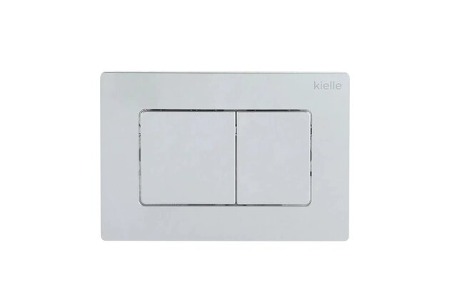 WC tlačítko Kielle Gemini, chrom lesk, 70229000