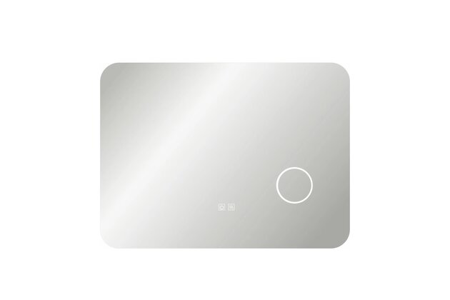 Zrcadlo Kielle Idolio 60x80, LED osvětlení, vyhřívání, kosmetické zrcátko, 50324021