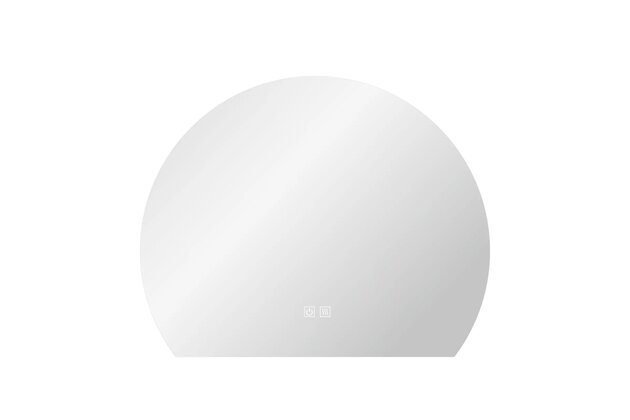 Zrcadlo Kielle Idolio průměr 80, LED osvětlení, vyhřívání, 50324081