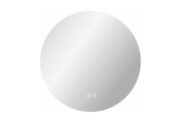 Zrcadlo Kielle Idolio průměr 60, LED osvětlení, vyhřívání, 50324051