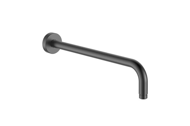 Sprchové rameno Kielle boční, 36 cm, gun grey, 20201027