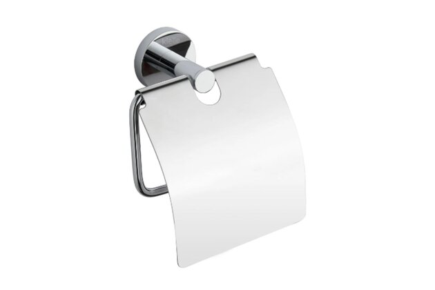 Držák toaletního papíru Kielle Oudee s krytem, chrom, 40402030