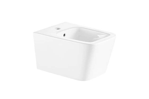 Bidet Kielle Arkas I závěsný, s přepadem, s otvorem pro baterii, bílá, 30311010