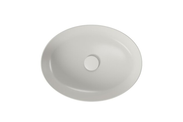 Umyvadlo Kielle Idolio na desku 50x38, šedá, 30624502