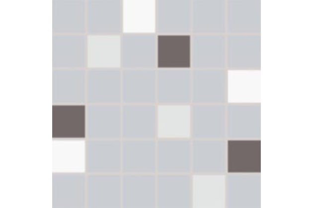 Mozaika Rako Concept Plus šedá lesk rektifikovaná 30x30 WDM05010