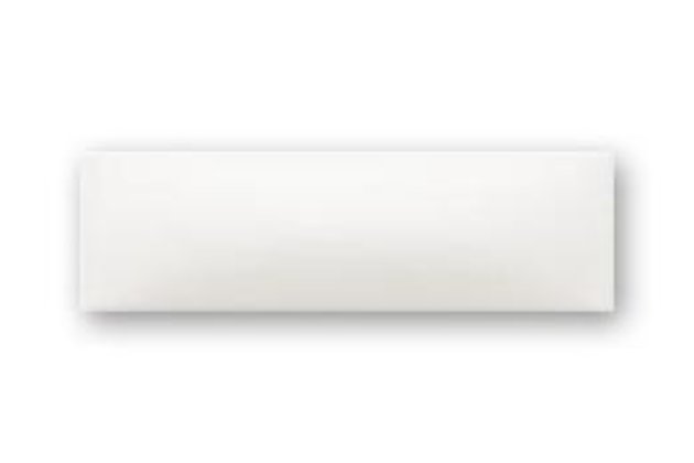 Dekor Rako Concept Plus bílá struktura mat 6x20 WARDT104