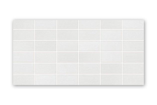 Mozaika Rako Fashion bílá mat rektifikovaná 30x60 DDMBG622