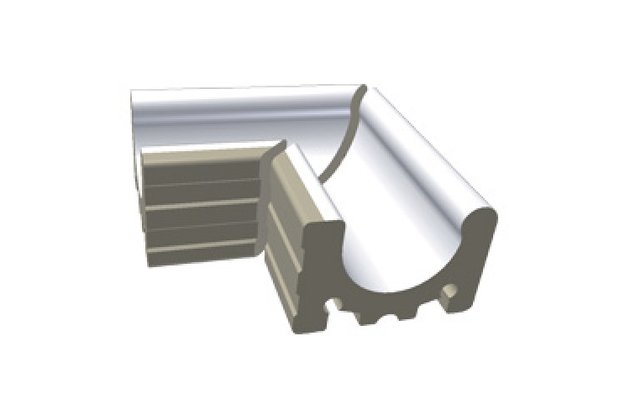 Přelivový žlábek Rako Pool Wiesbaden vnější roh bílá mat 15x24 XPA54023 Přelivový žlábek Rako Pool Wiesbaden vnější roh bílá mat 15x24 XPA54023