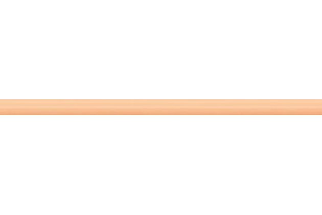 Listela Rako Easy oranžová mat 2x40 WLRMG065 Listela Rako Easy oranžová mat 2x40 WLRMG065