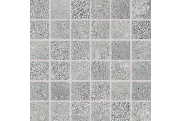 Mozaika Rako Stones šedá mat rektifikovaná 30x30 DDM06667