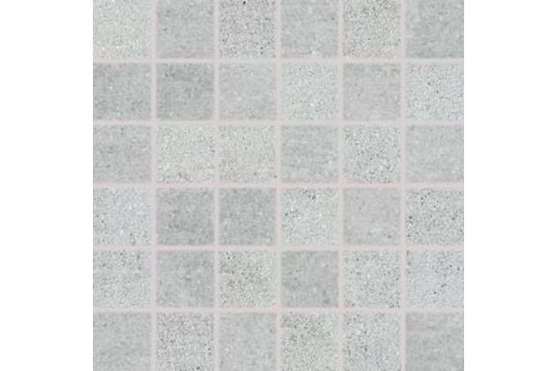 Mozaika Rako Cemento šedá mat rektifikovaná 30x30 DDM06661