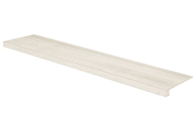 Tvarovka schodová Rako Board světle šedá mat rektifikovaná 30x120 DCFVF140 Tvarovka schodová Rako Board světle šedá mat rektifikovaná 30x120 DCFVF140