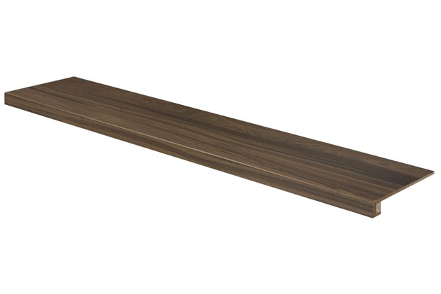 Tvarovka schodová Rako Board tmavě hnědá mat rektifikovaná 30x120 DCFVF144 Tvarovka schodová Rako Board tmavě hnědá mat rektifikovaná 30x120 DCFVF144