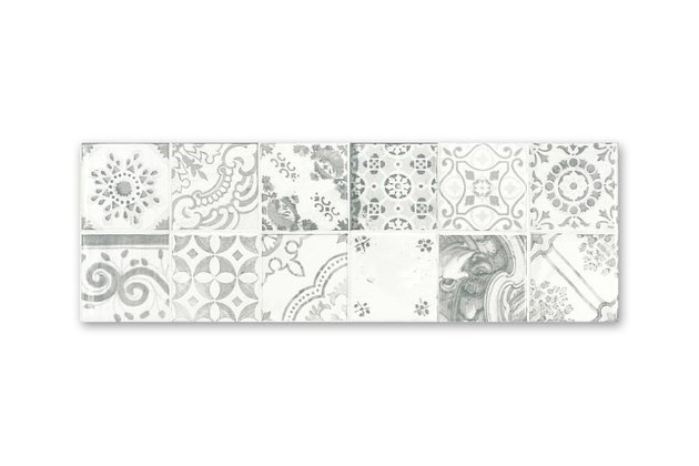 Obklad Rako Majolika šedá struktura lesk 20x60 WARVE147